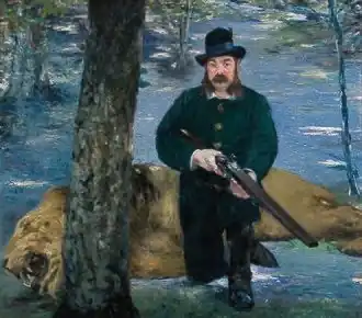 Édouard Manet, Portrait of Monsieur Pertuiset the Lion-Hunter, 1881