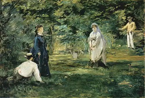 Édouard Manet, The Croquet Game, 1873
