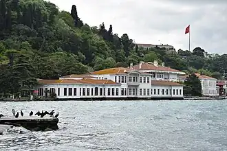 Yalı of Kıbrıslı Mehmed Emin Pasha in Kandilli on the Bosphorus.