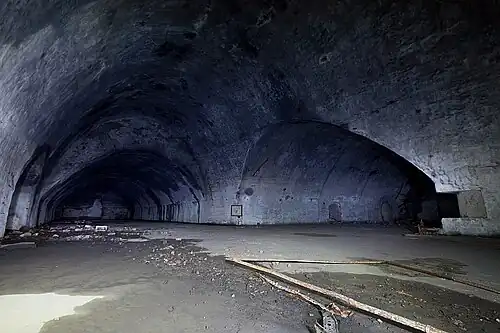 Underground mechanic room