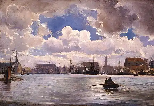 Ioannis Altamouras, The port of Copenhagen.