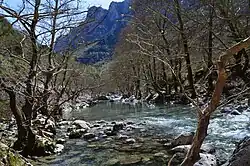 Landscape in Vikos–Aoös National Park.