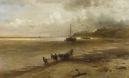 Savrasov A. K. The Volga near Yuryevets. 1871