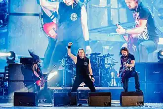 Kipelov performing in 2014