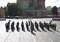The band on Red Square.