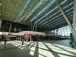 Interior of the Centre station in Belgrade in October 2023.