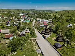Skyline with the Assumption Church