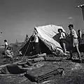 Eitanim workers Tel Mond 1947