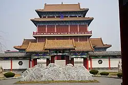 Luo Guanzhong Memorial, in Dongping County, Shandong