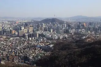 Photo of Downtown Seoul