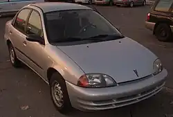 1998–2001 Pontiac Firefly sedan, Gen II