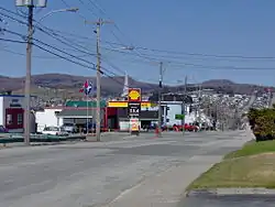 Saint-Alphonse street in Thetford Mines.