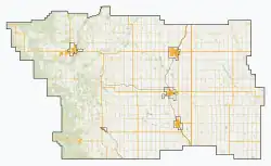 Mountain View County is located in Mountain View County