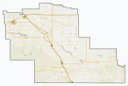 Masinasin is located in County of Warner