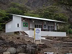 Scientific station on Trindade