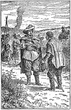 Malcolm receives Lady Hilda's appeal for help