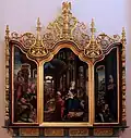 Triptyque de l'Adoration de l’Enfant Jésus, Jehan Bellegambe, oil on wood (1528)