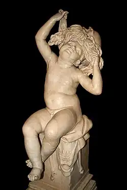 Child with a theatre mask, for a garden or house, Palazzo Nuovo - Musei Capitolini, Rome.