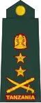 Meja jenerali (Tanzanian Army)