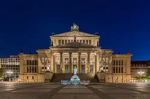 Konzerthaus Berlin at night (2015)