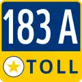 183A Toll Road free.svg