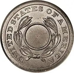 1851 non-perforated reverse