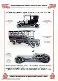 A Magomobil Phoenix advertisement in 1911