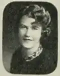 Black and white photograph of Caroline Brady