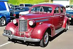 1937 Oldsmobile 2-door coupe (New Zealand)