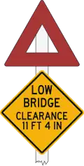 Low bridge clearance