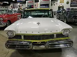 A 1957 Turnpike Cruiser. Rare version produced with single headlamps