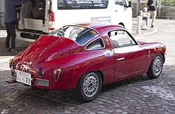 1959 Abarth 750 Record Monza Zagato; sleeker than the GT