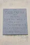 Casa Farina in Santa Maria Maggiore