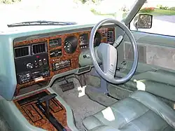 Interior of a 1983 Statesman Caprice