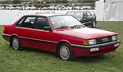 Facelift Audi 4000S quattro (North America)
