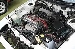 The fuel injected 5A-FE engine