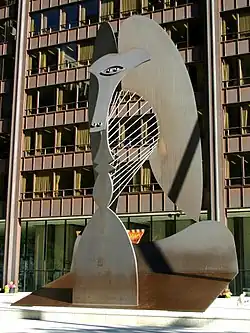 Pablo Picasso, Chicago Picasso, 1967, Chicago, Illinois