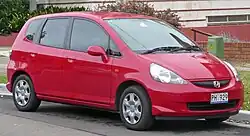 Honda Jazz (June 2001–present) Main article: Honda Fit