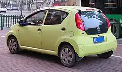 Rear view (pre-facelift, 2008–2014)