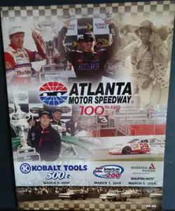 2009 Kobalt Tools 500 program cover