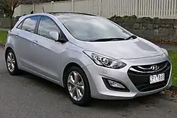 Hyundai i30 five-door (front; first facelift)