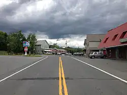View east along NY 43 in Averill Park