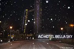 Bella Sky in the snow