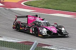 The No. 42 car of OAK Racing at the 2014 Lone Star Le Mans