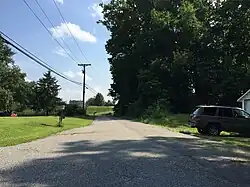 Intersection of Plum Point & Old Plum Point roads