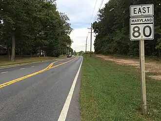 Maryland Route 80