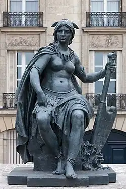 L'Amérique du Nord by Ernest-Eugène Hiolle.