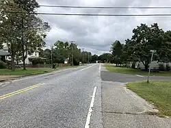 CR 536 eastbound in Waterford Works