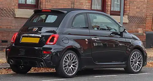2018 Abarth 595C 1.4 Rear