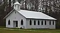 The Weogufka Methodist Church was built in 1948.